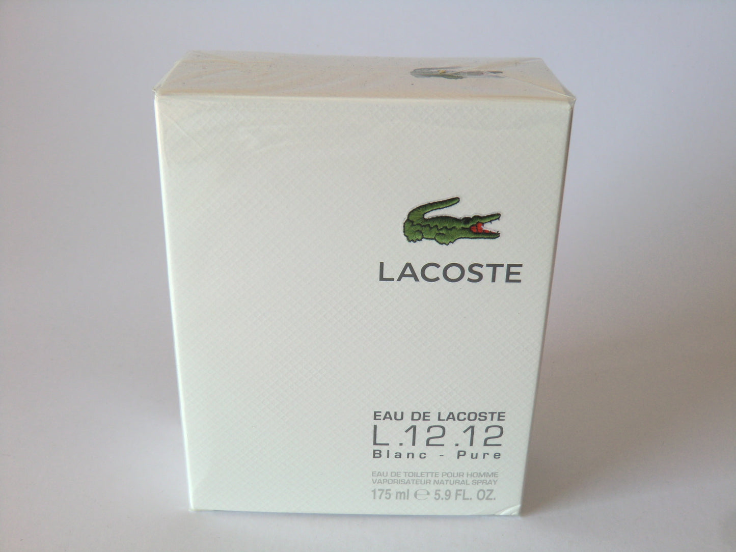 Lacoste - Eau de Lacoste L.12.12. White "Blanc" For Men EDT Vap