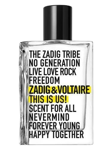 Zadig &amp; Voltaire - This Is Us! Scent For All Unisex EDT Vap