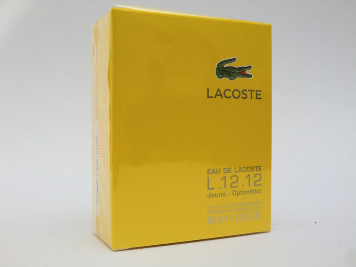 Lacoste Eau de Lacoste L.12.12 Yellow "Jaune" For Men